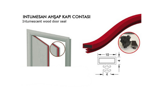 Intumesan Ahşap Kapı Contası