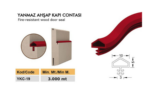 Yanmaz Ahşap Kapı Contası
