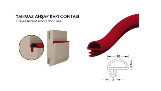 Yanmaz Ahşap Kapı Contası