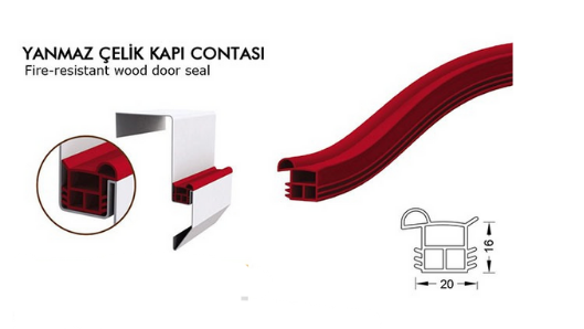 Yanmaz Çelik Kapı Contası