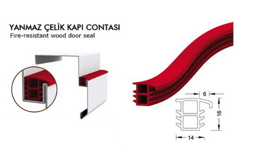 Yanmaz Çelik Kapı Contası