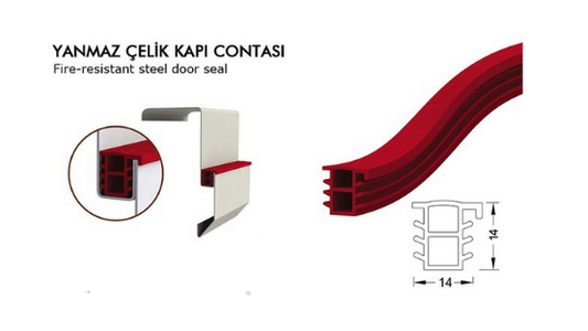 Yanmaz Çelik Kapı Contası