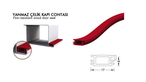 Yanmaz Çelik Kapı Contası