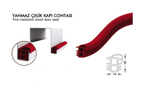 Yanmaz Çelik Kapı Contası