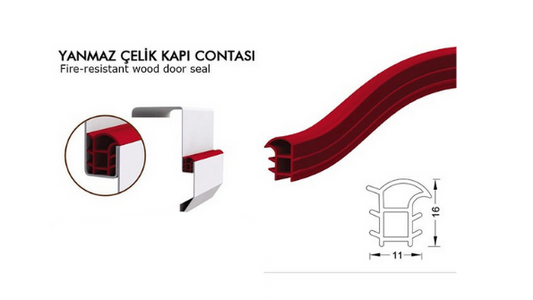 Yanmaz Çelik Kapı Contası
