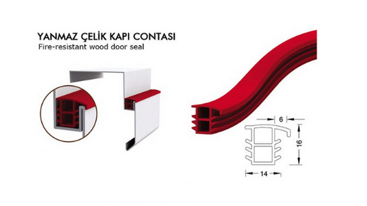 Yanmaz Çelik Kapı Contası